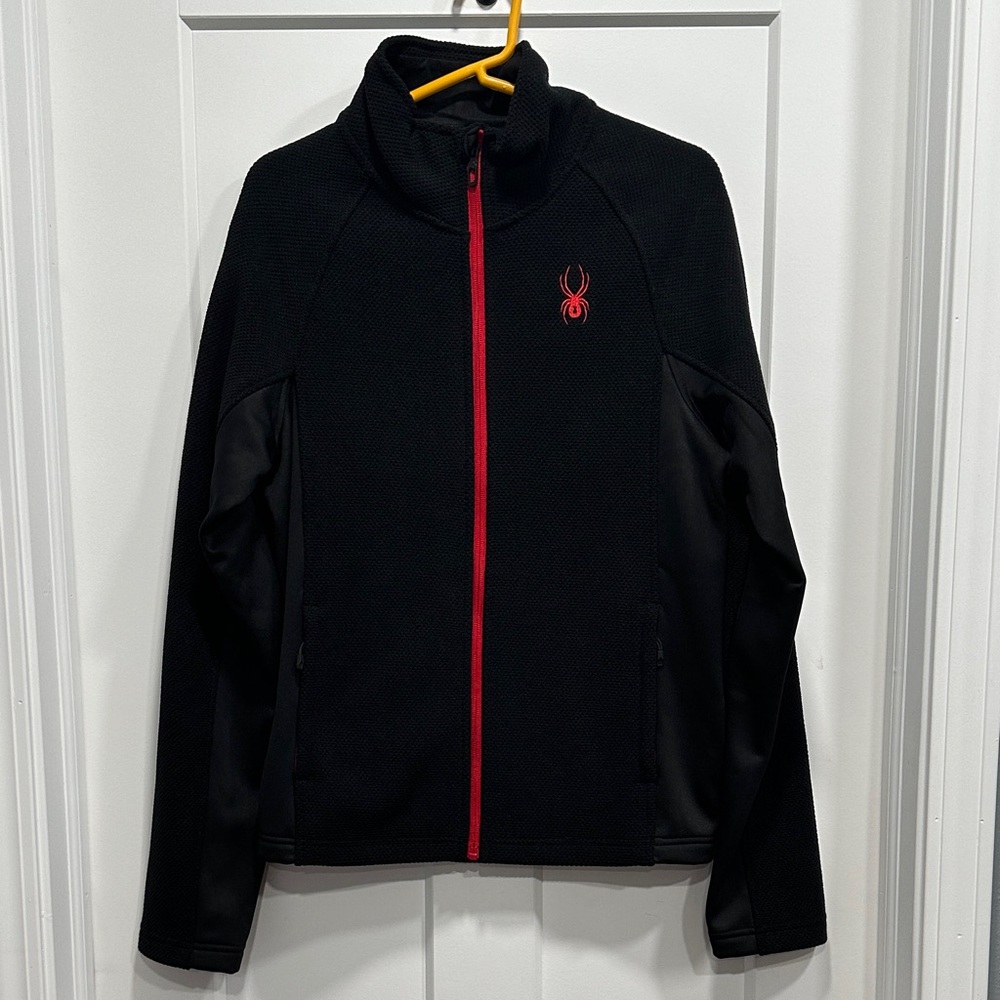 Men’s Spyder Black Jacket - Size Small